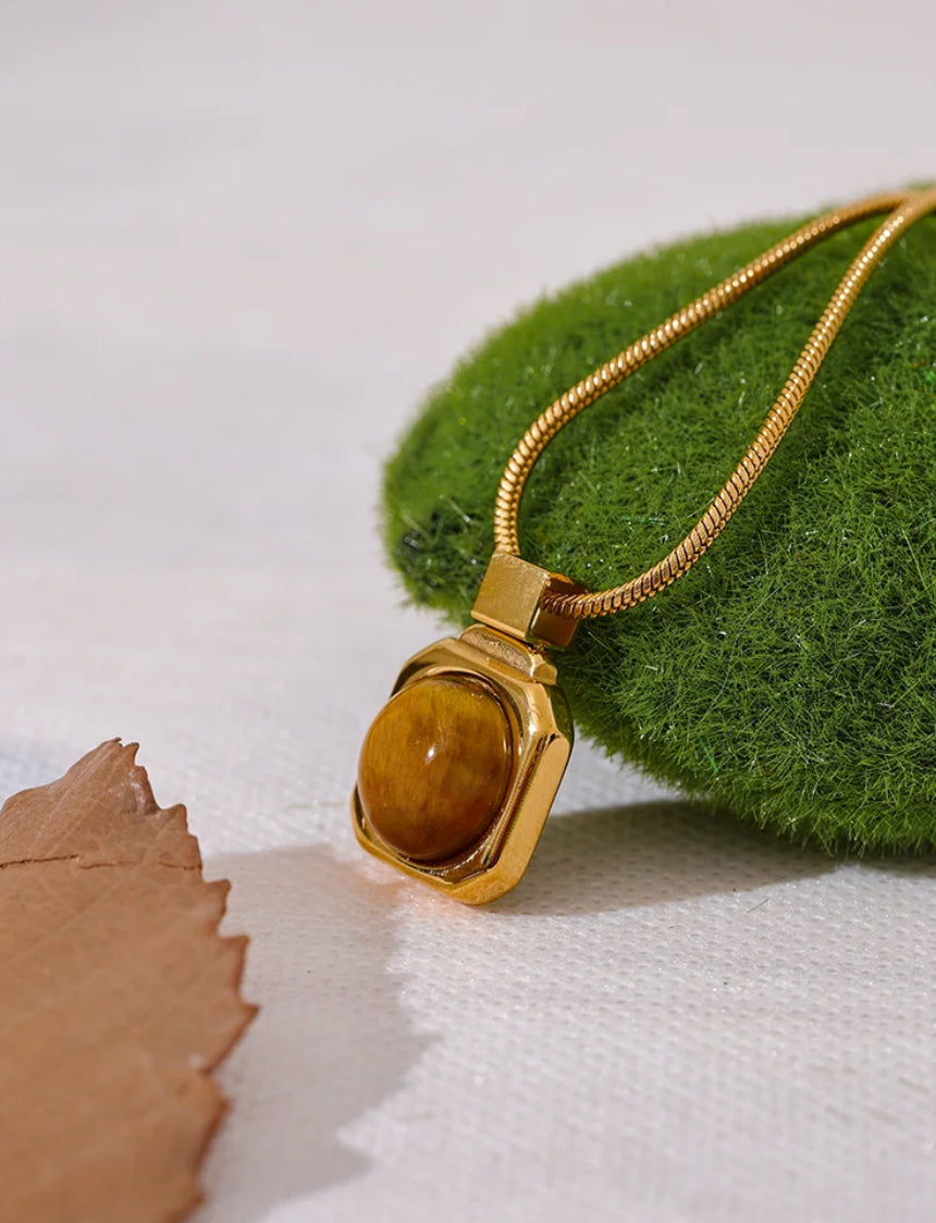 Golden Tiger Elegance Necklace