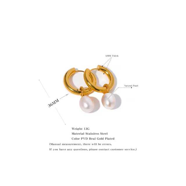 Raimona Pearl Earrings