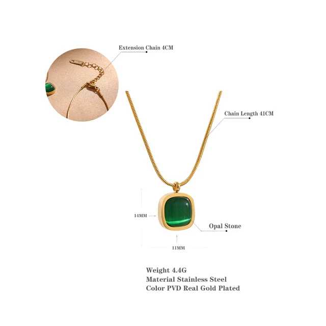 carré blasé Necklace
