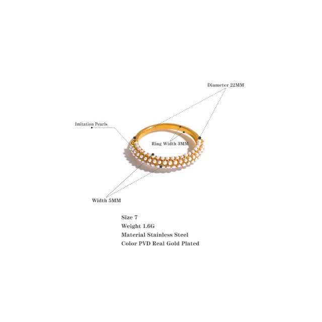 Mille perle Ring