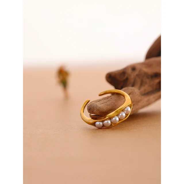 baccello di perle Ring