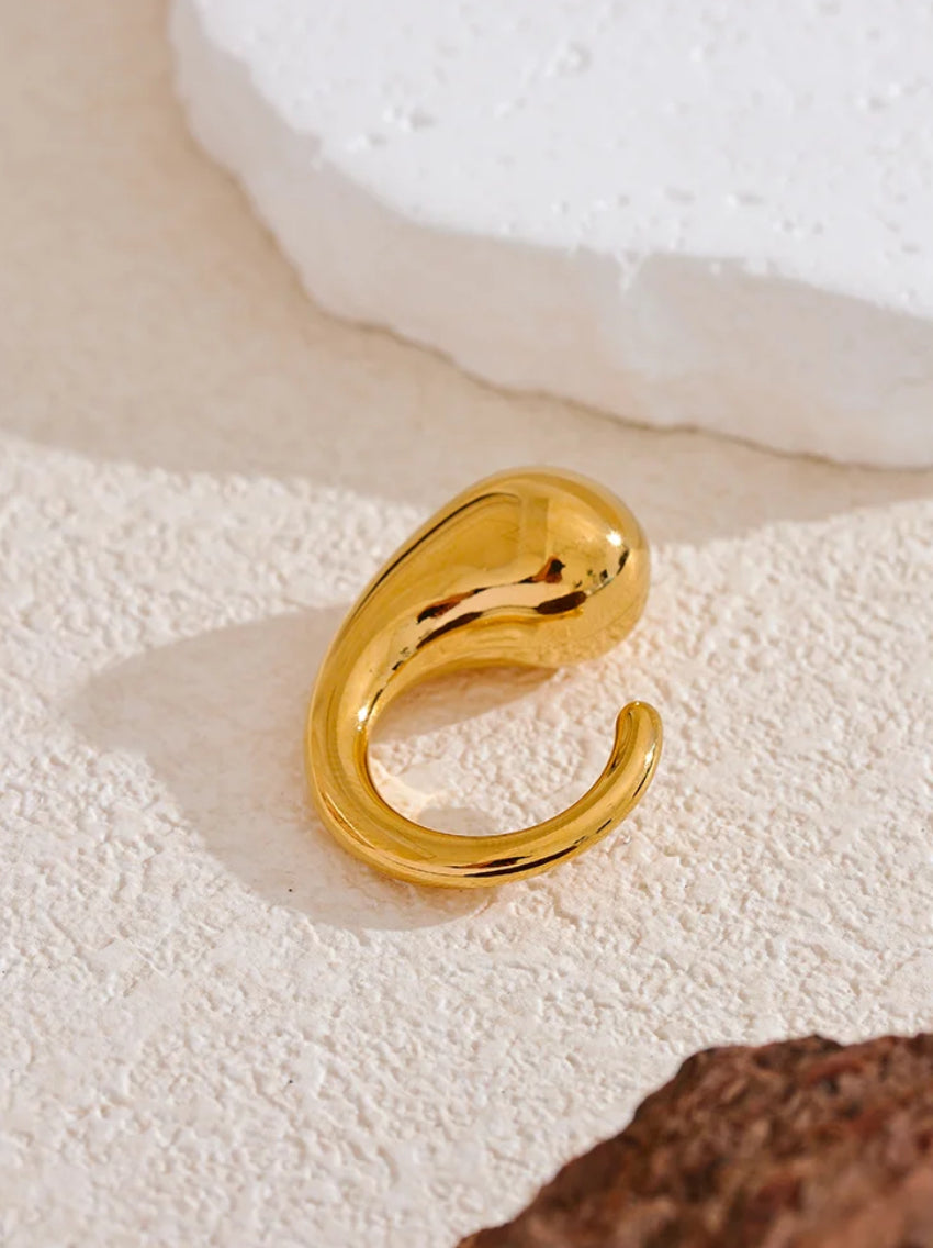 The Gold Crescent Ring