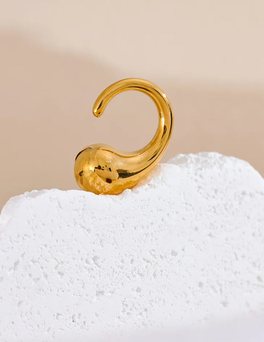 The Gold Crescent Ring