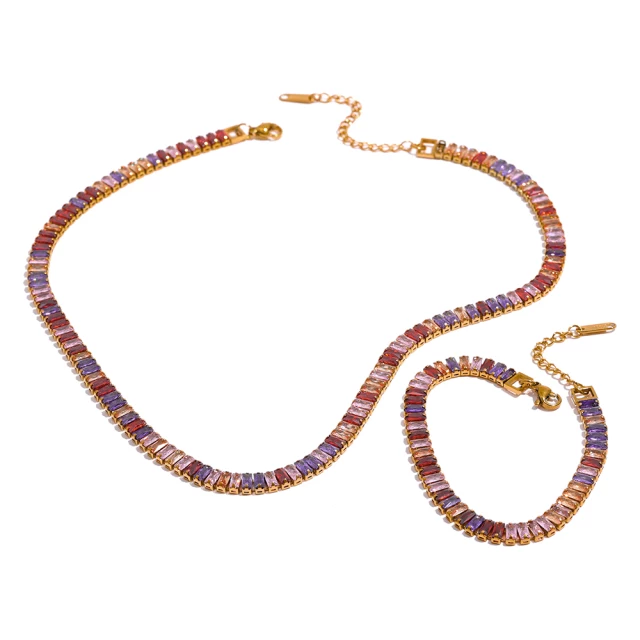 Polýchromo Necklace (Emerald Green)