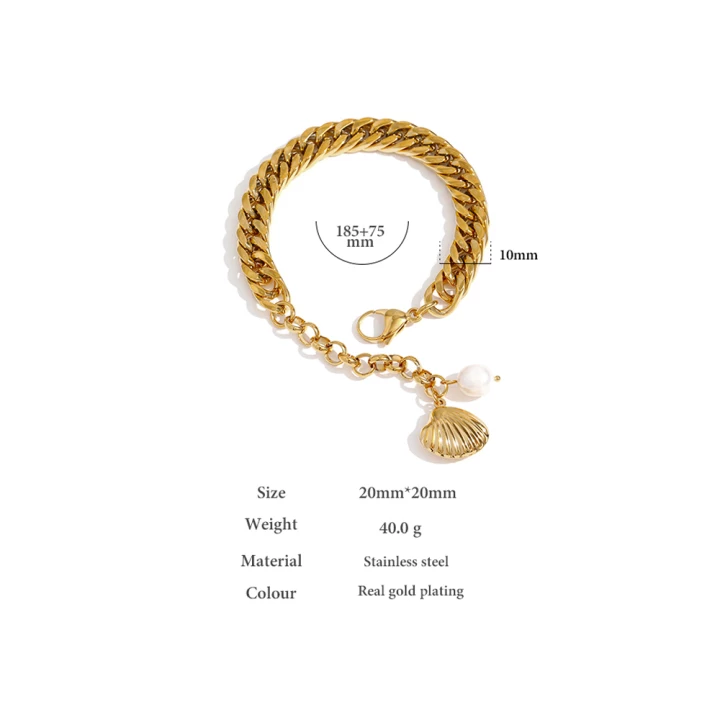 Flamenco Pearl Bracelet