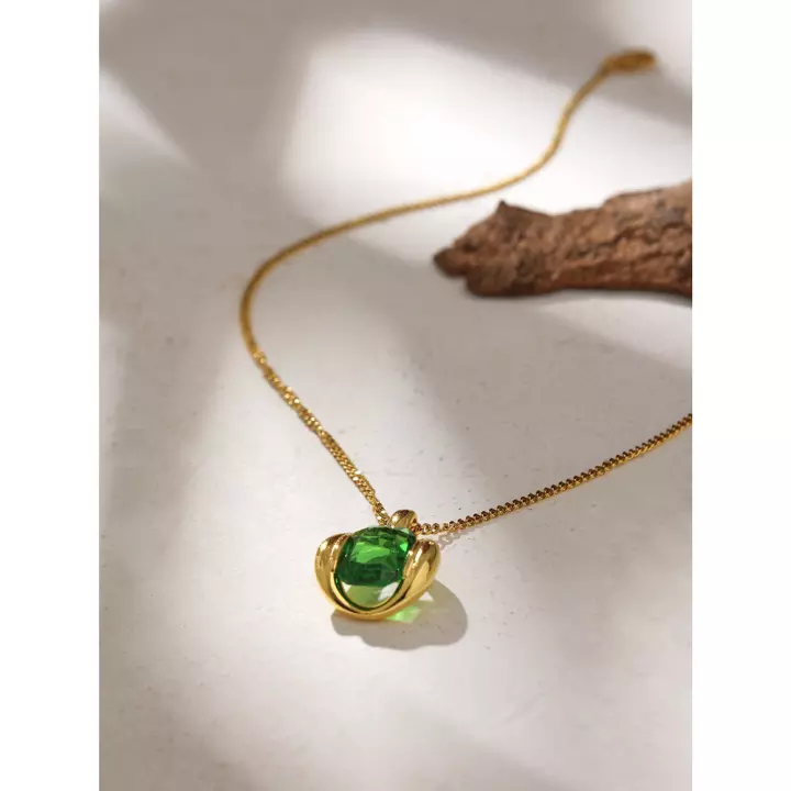 Pierre Verte Necklace