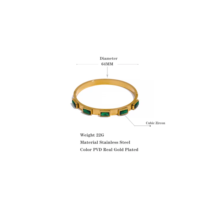 Antoinette Hinged Bangle