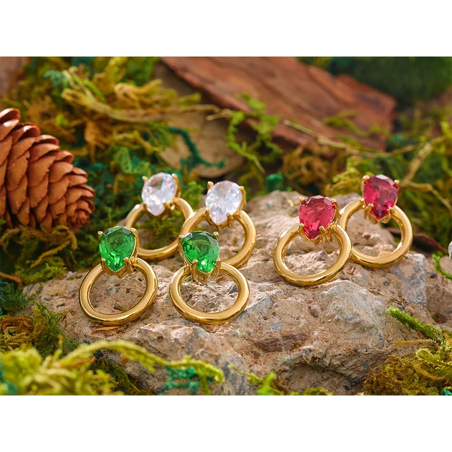 Adèle Earrings (Pure Zirconia)