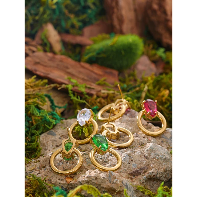 Adèle Earrings (Pure Zirconia)