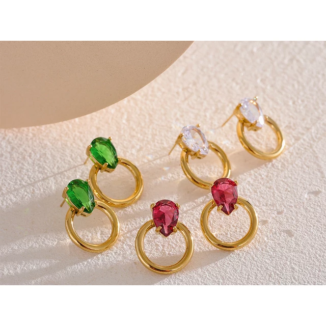 Adèle Earrings (Pure Zirconia)