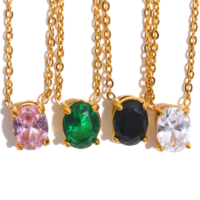 Tiana Pendant (Black Tourmaline)