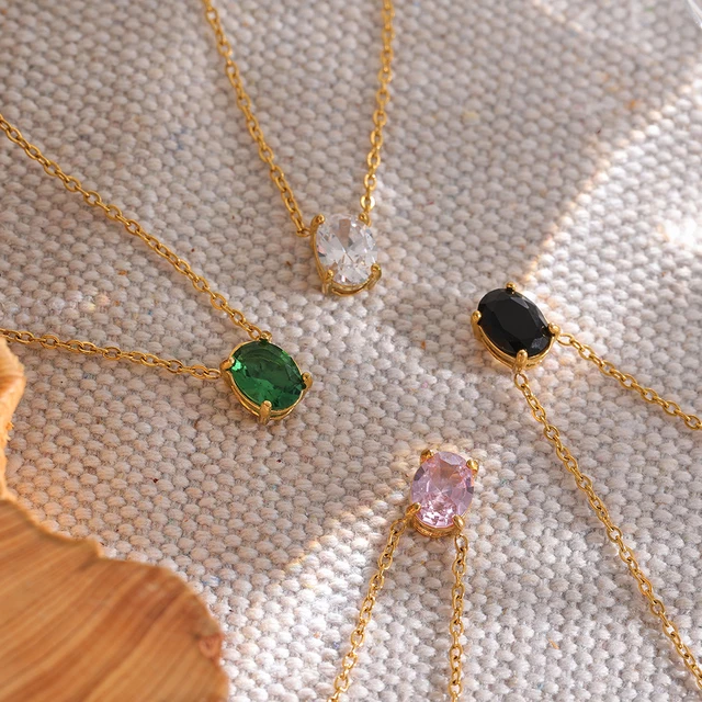 Tiana Pendant (Pink Zirconia)