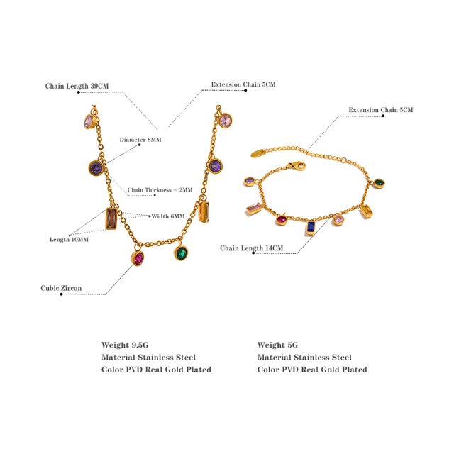 Iridiana Necklace