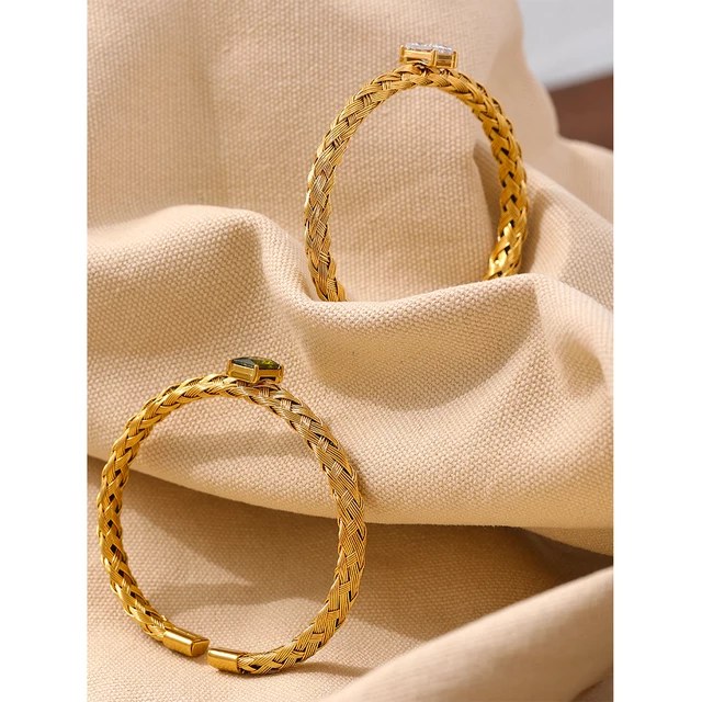 le tressé Cuff (Pure White)