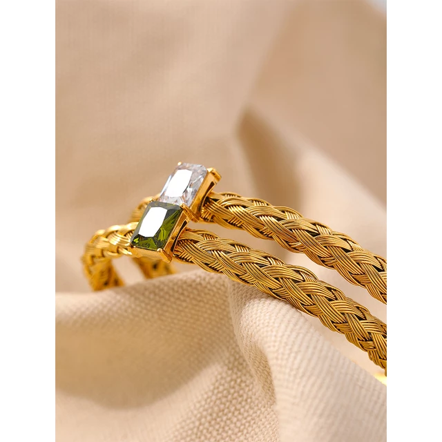 le tressé Cuff (Pure White)