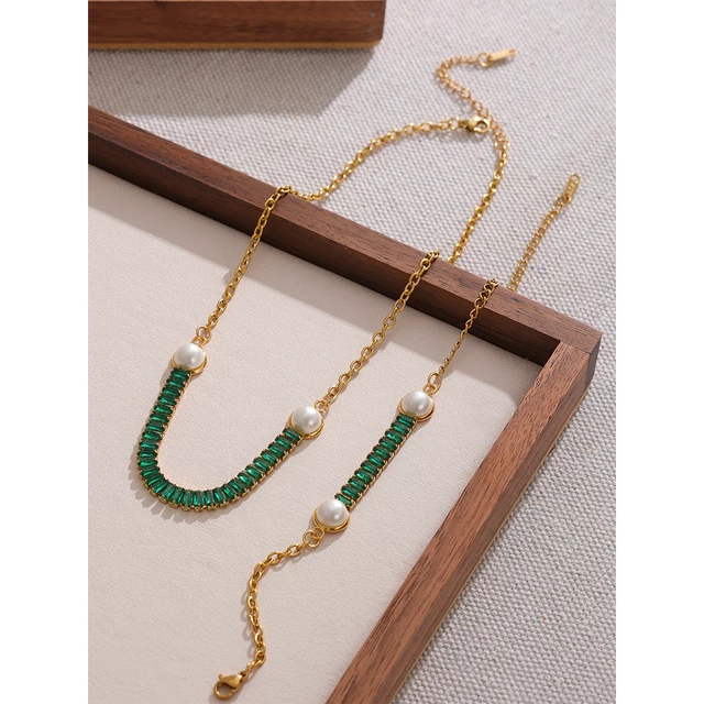 Lourdes Bracelet (Emerald Green)