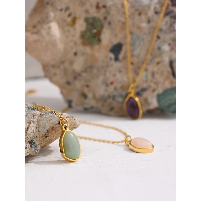 Mint Green Aventurine Necklace
