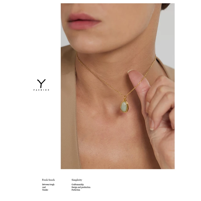 Mint Green Aventurine Necklace