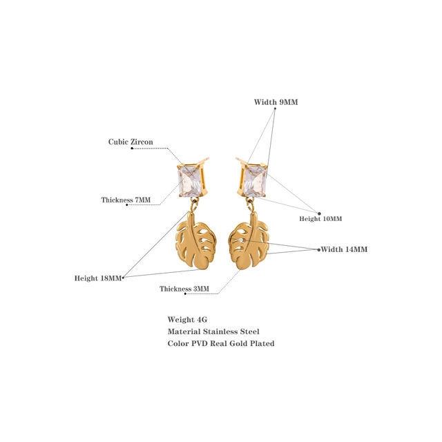 Lovelie Earrings (Emerald Green)