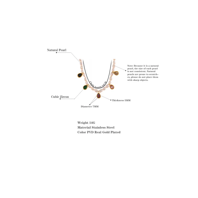 Lunara Pearl Necklace