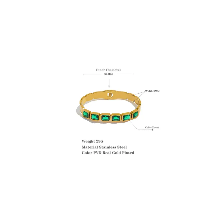Antoine Bracelet (Pure Zirconia)