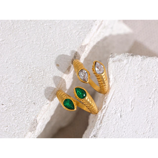 deux pierres (Emerald Green)