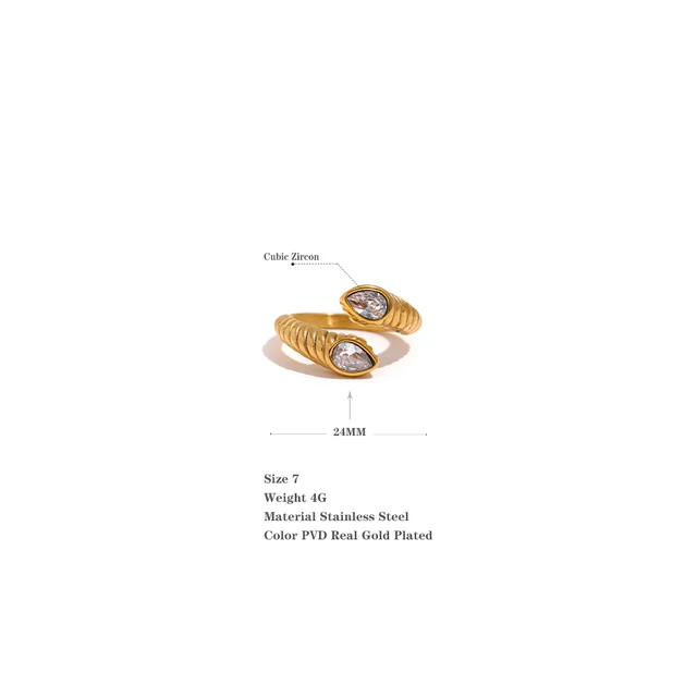 deux pierres (Pure Zirconia)