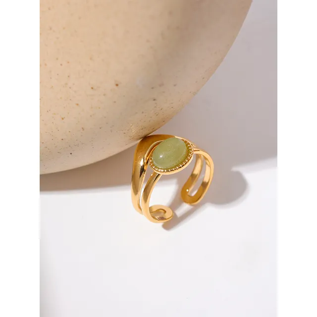 Lemon Jade Ring
