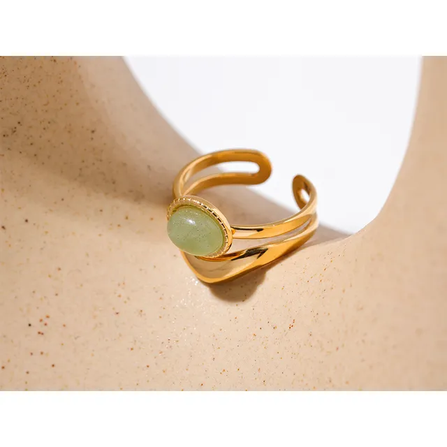 Lemon Jade Ring