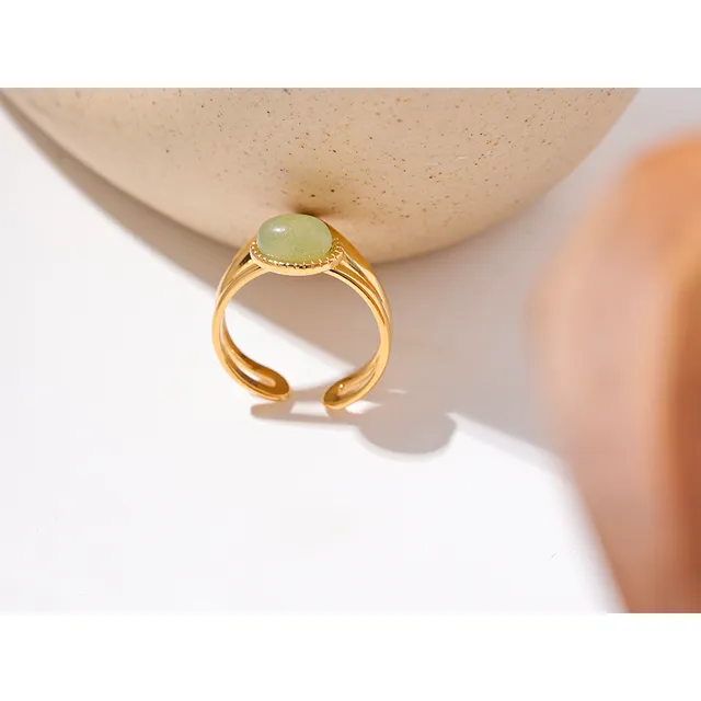 Lemon Jade Ring