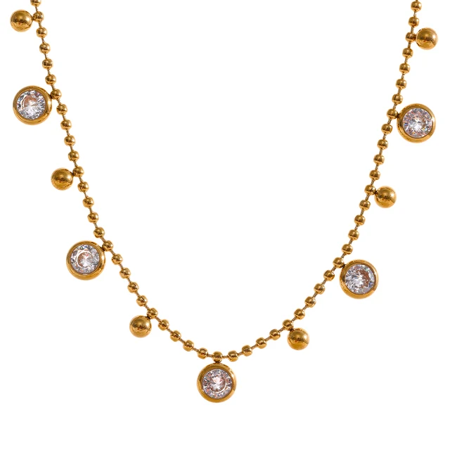 Giana necklace (Emerald Green)