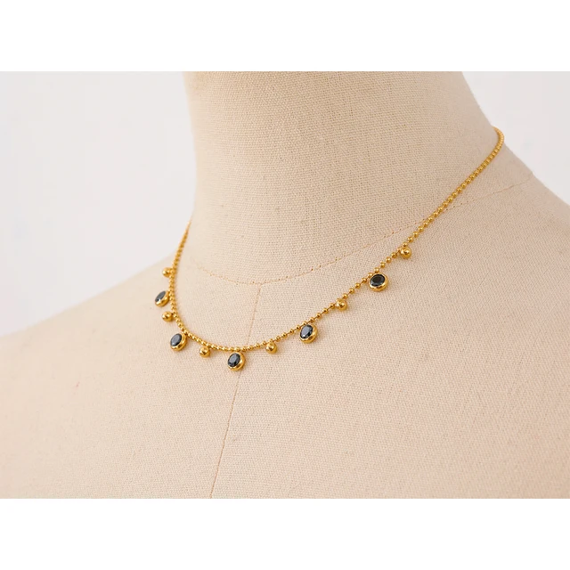 Giana necklace (Emerald Green)