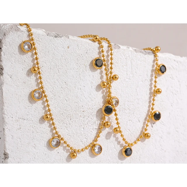 Giana necklace (Emerald Green)