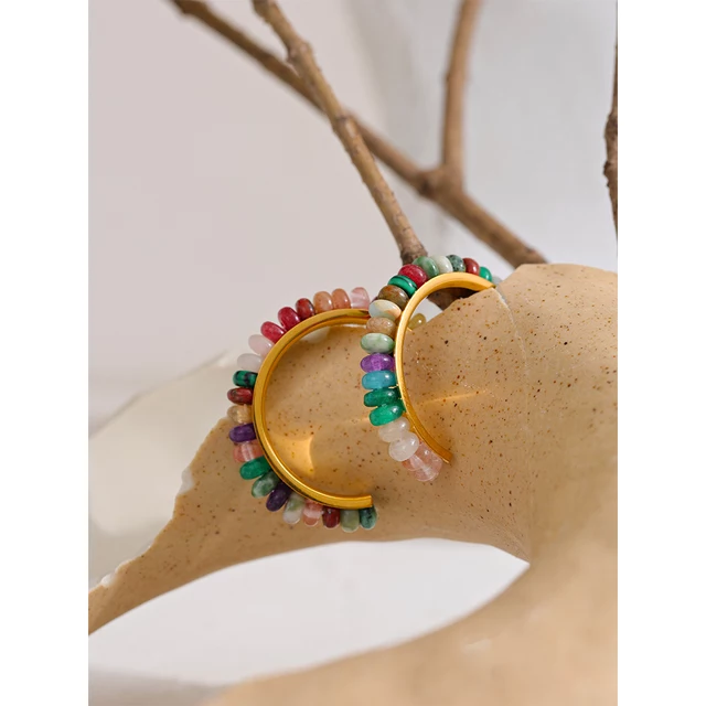 Navagio Stone Hoops