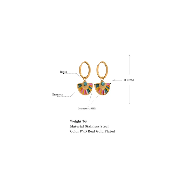 Avanti Earrings (Gold)