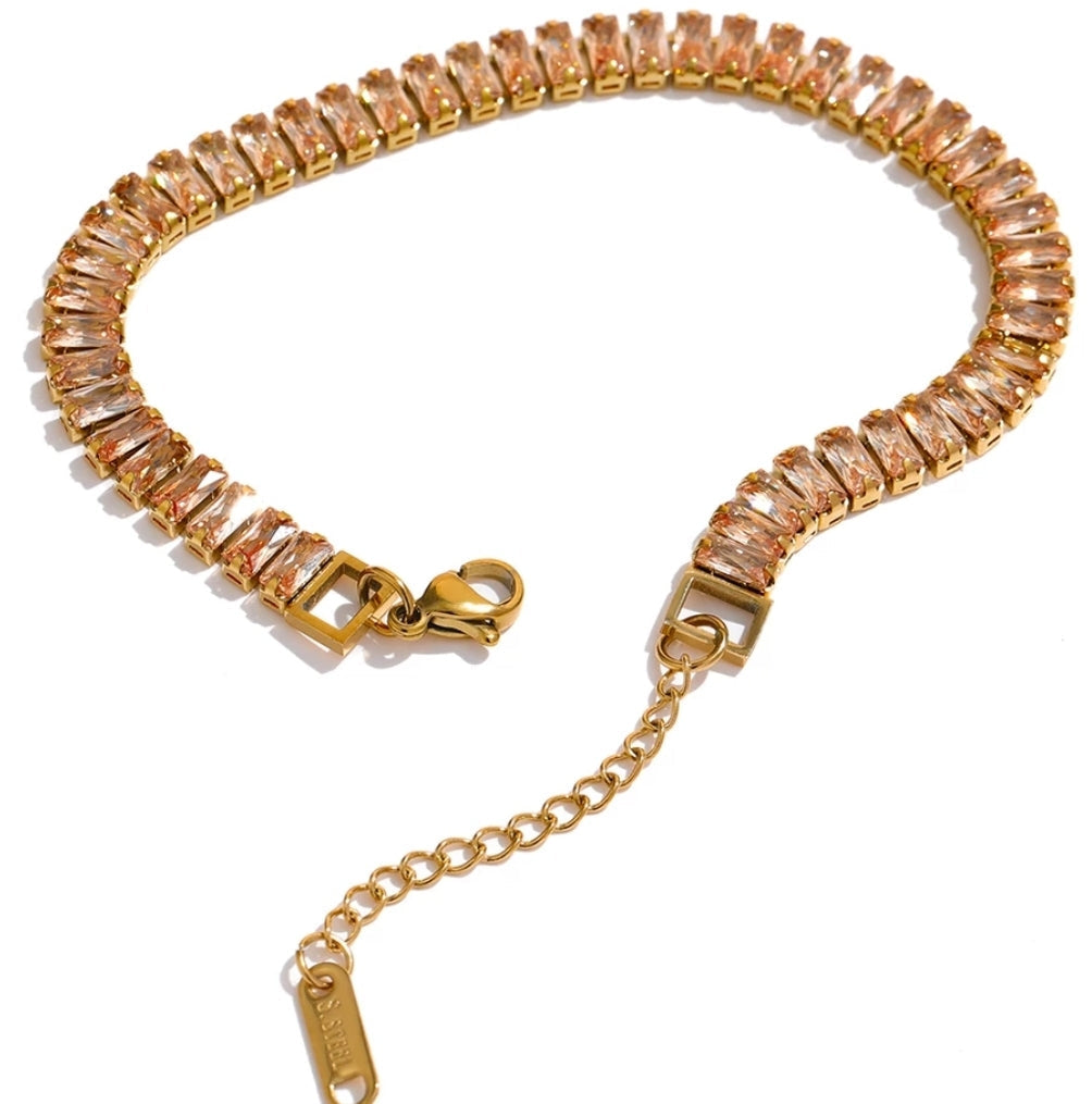Polýchromo Necklace (Pure Zirconia)