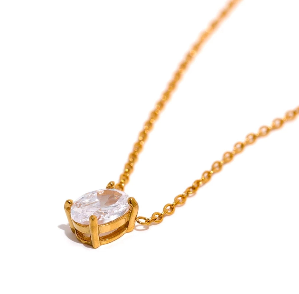 Tiana Pendant (Black Tourmaline)