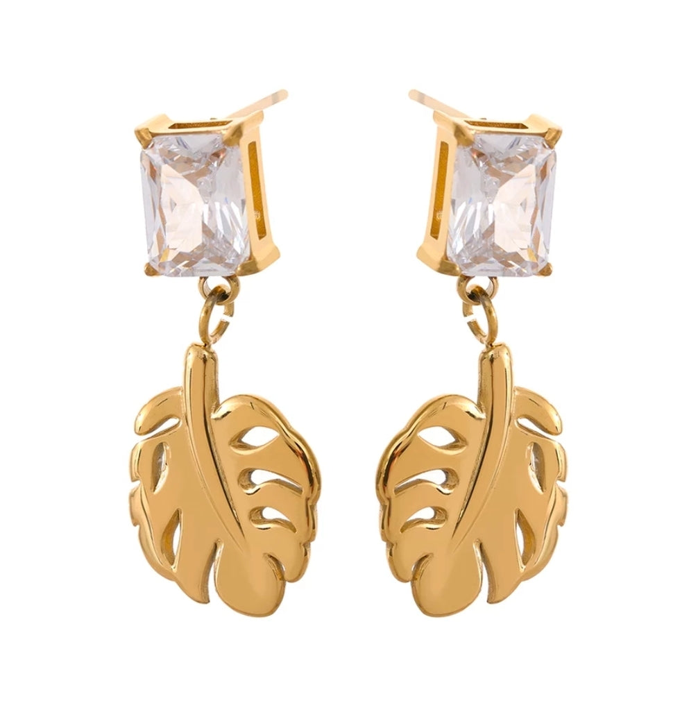 Lovelie Earrings (Emerald Green)