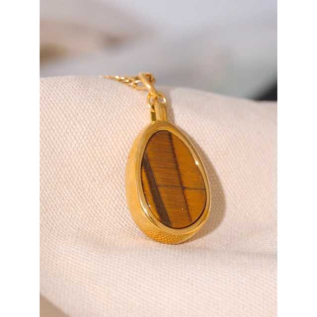 Tigers Eye dual Necklace