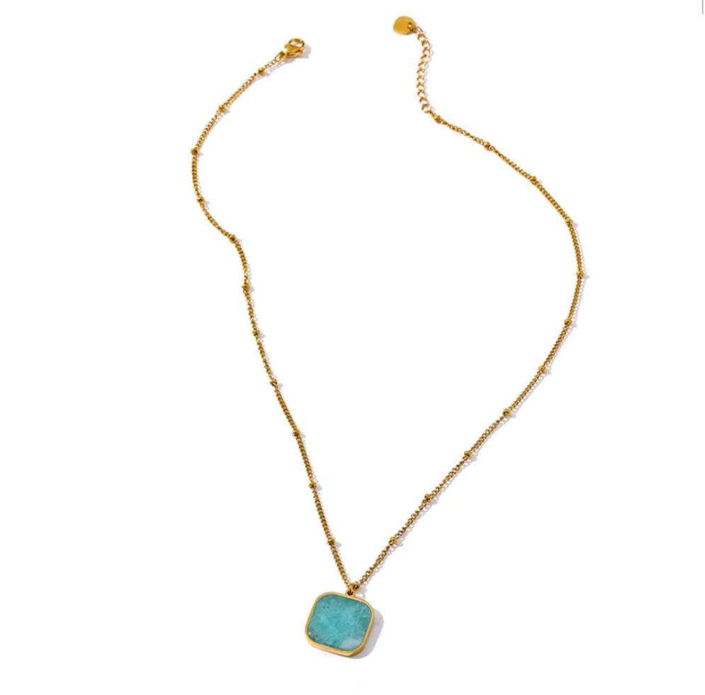 Aqua Marine Necklace