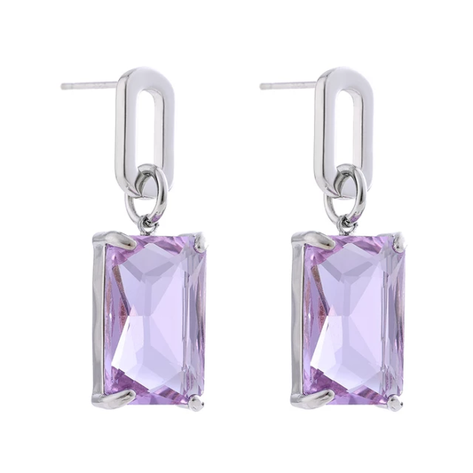 Lilas Crystal Earrings