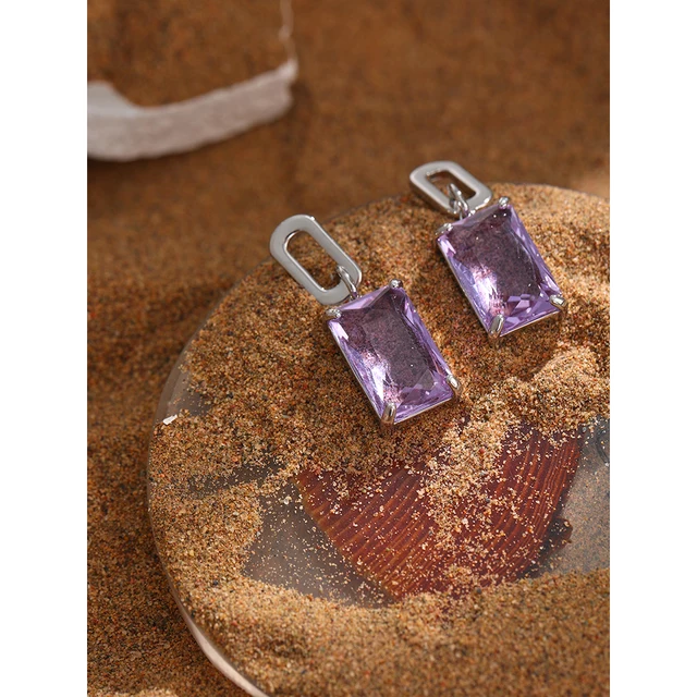 Lilas Crystal Earrings