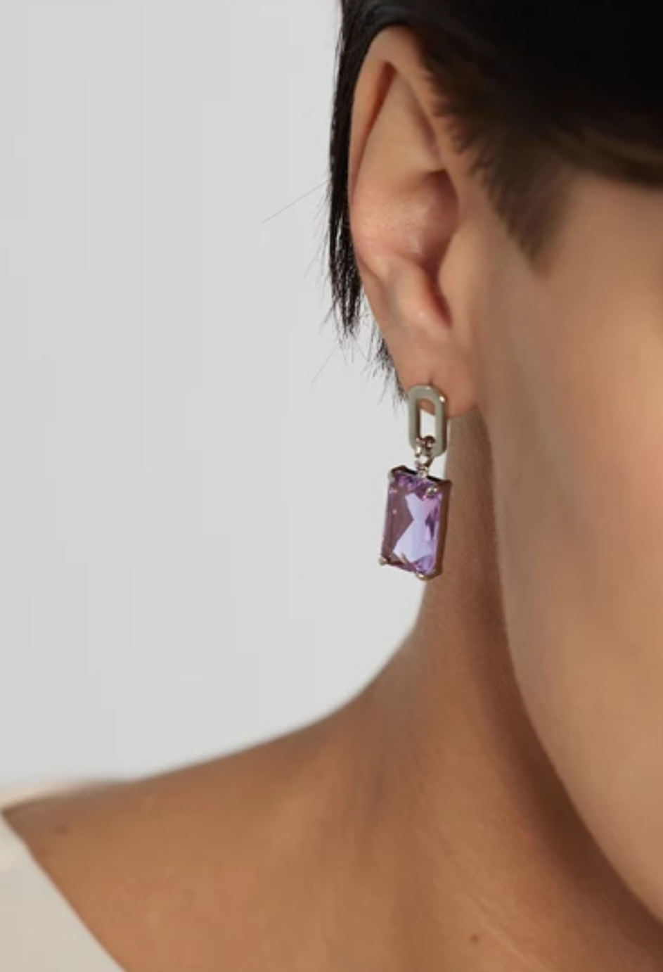 Lilas Crystal Earrings