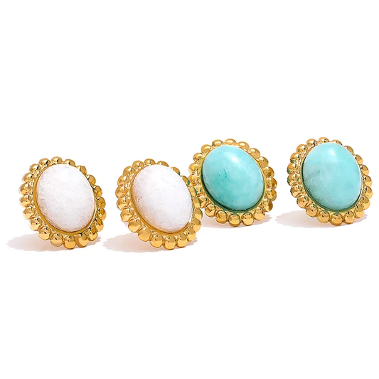 Tranquillity Studs (Turquoise)