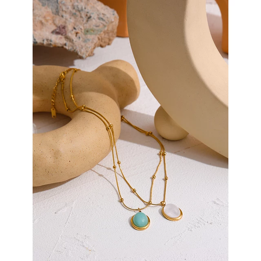 Tranquillity Necklace (Turquoise)