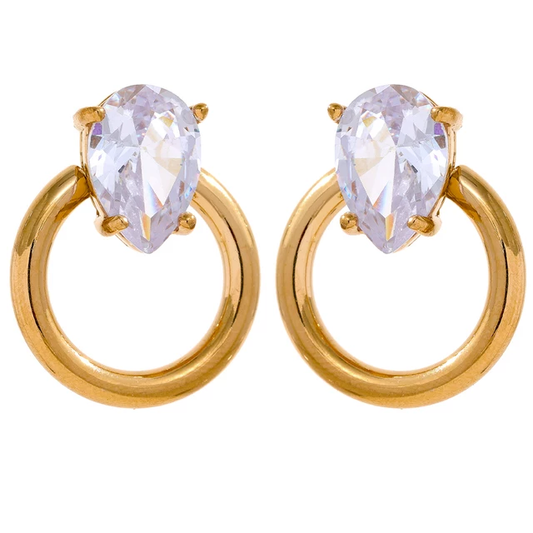 Adèle Earrings (Pure Zirconia)