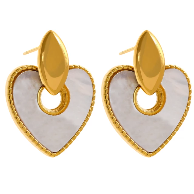 Monique Heart Earrings