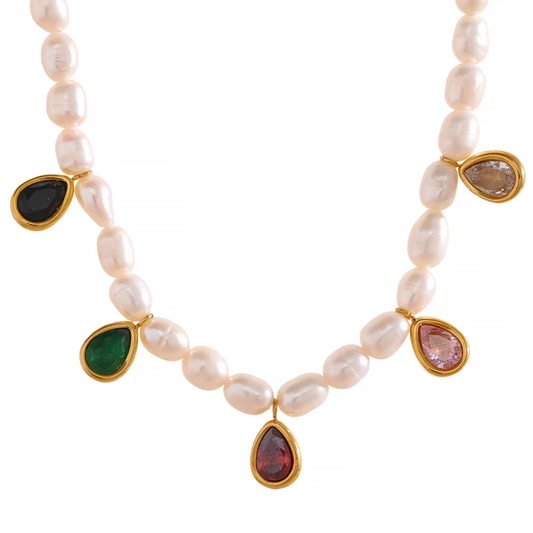 Lunara Pearl Necklace