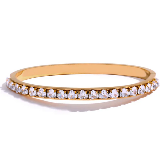 Agnes Royalty Bangle (Gold)