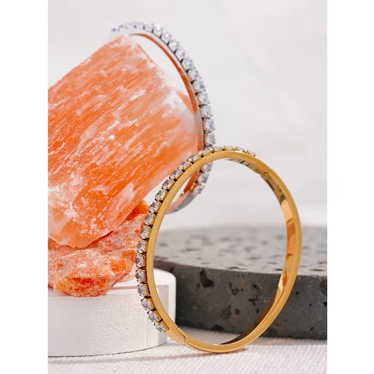 Agnes Royalty Bangle (Gold)